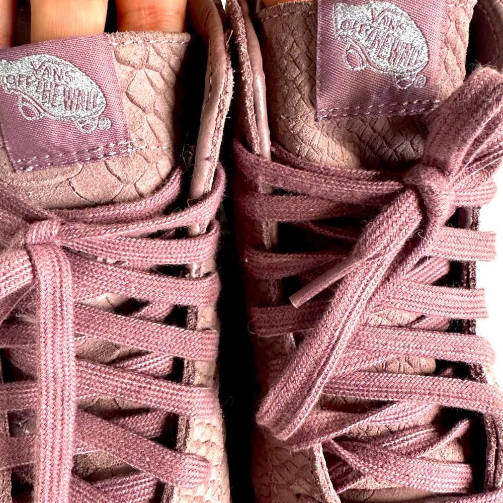 Vans Sk8-Hi Slim Back Zip Mono Python Twilight Ma… - image 3